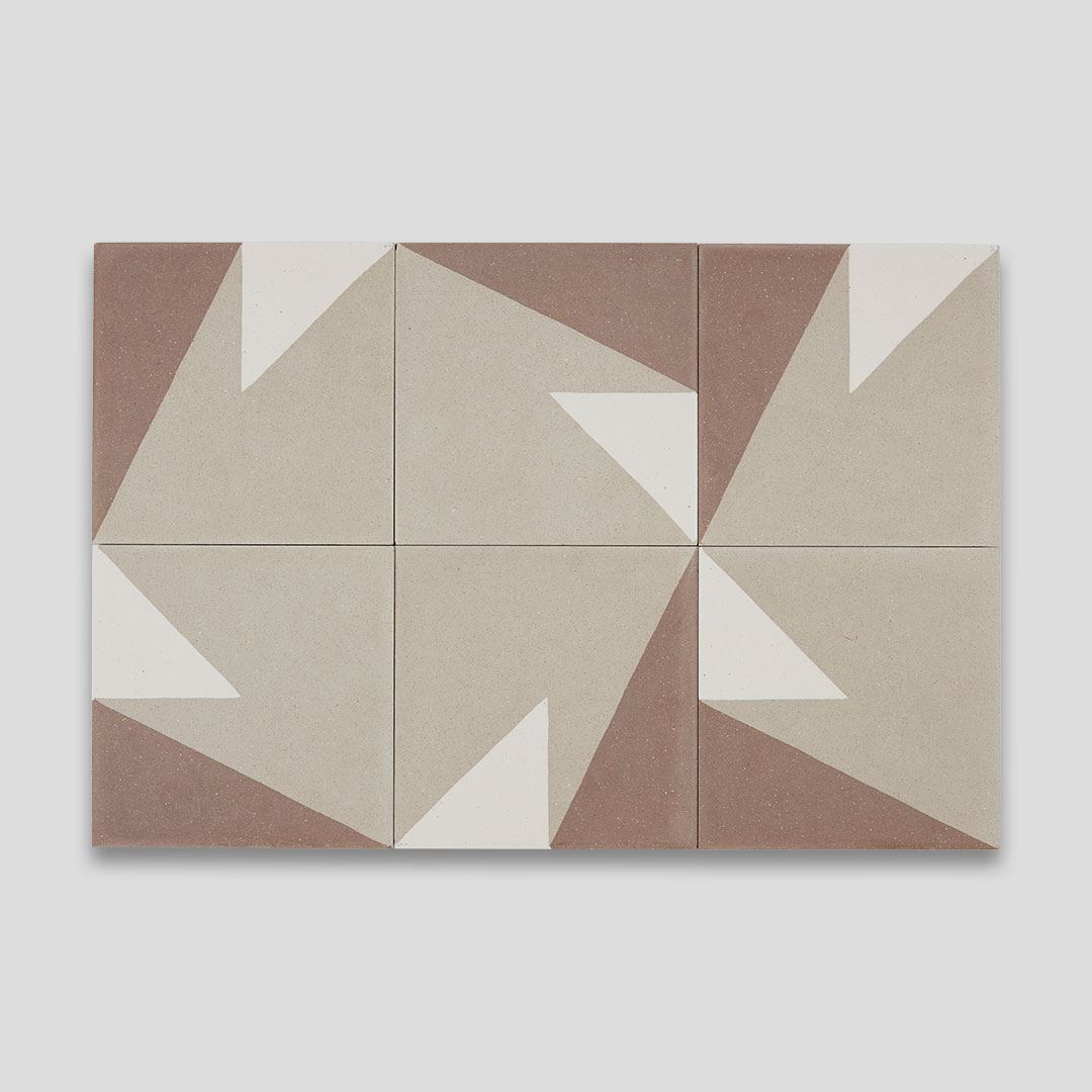 Tulum Beige Encaustic Cement Tile Otto Tiles Design Encaustic