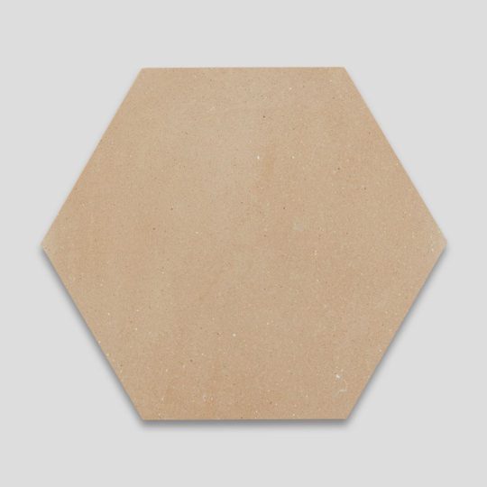 Hex Plain Birch Encaustic Cement Tile