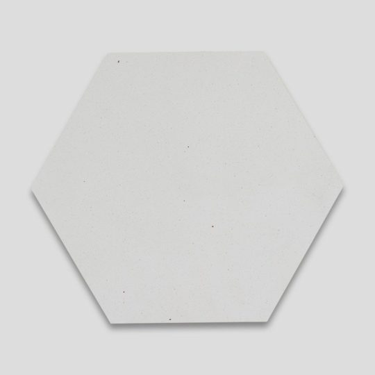 Pure White Hexagon Encaustic Cement Tile