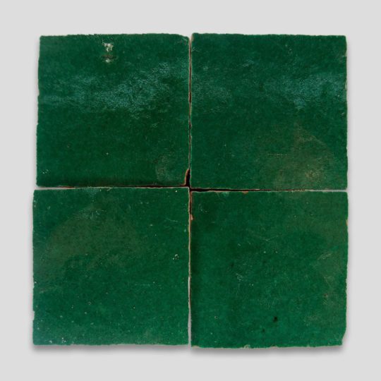 Dark Green Zellige Tile