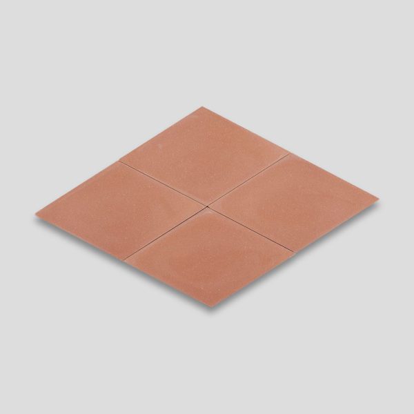 Diamond Peach Encaustic Cement Tile