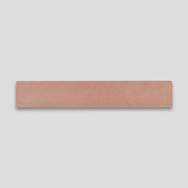 Peach Herringbone Encaustic Cement Tile