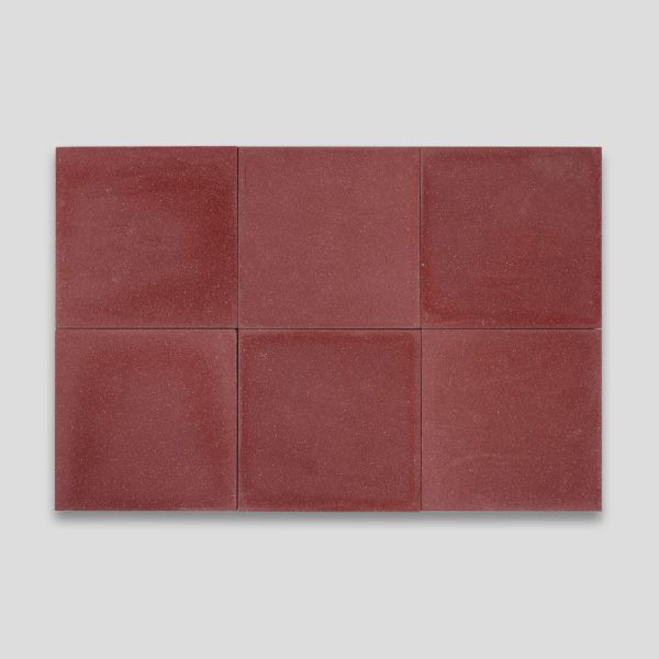 Red Encaustic Cement Tile