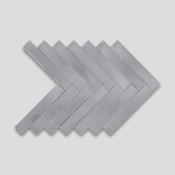Shark Gray Herringbone Encaustic Cement Tile