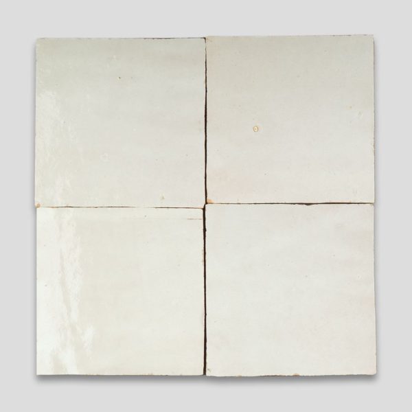 Moroccan White Zellige Tile - Otto Tiles & Design