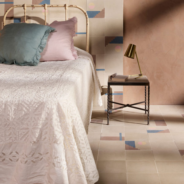 Bodrum Beach Encaustic Cement Tiles is one of our most favourite tiles in our new signature encaustic tile collection.