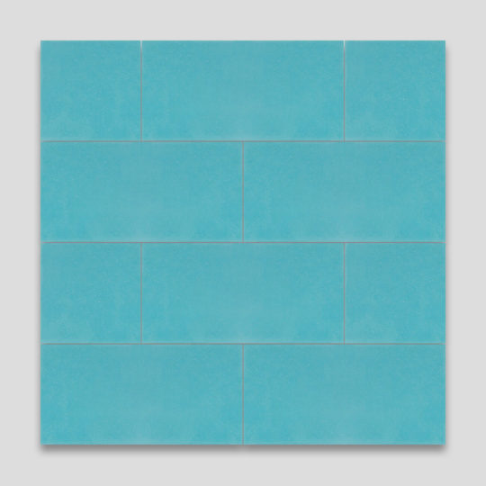 Turquoise Rectangle Encaustic Cement Tile