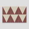 Burgundy Pyramid Encaustic Cement Tile