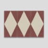 Burgundy Pyramid Encaustic Cement Tile