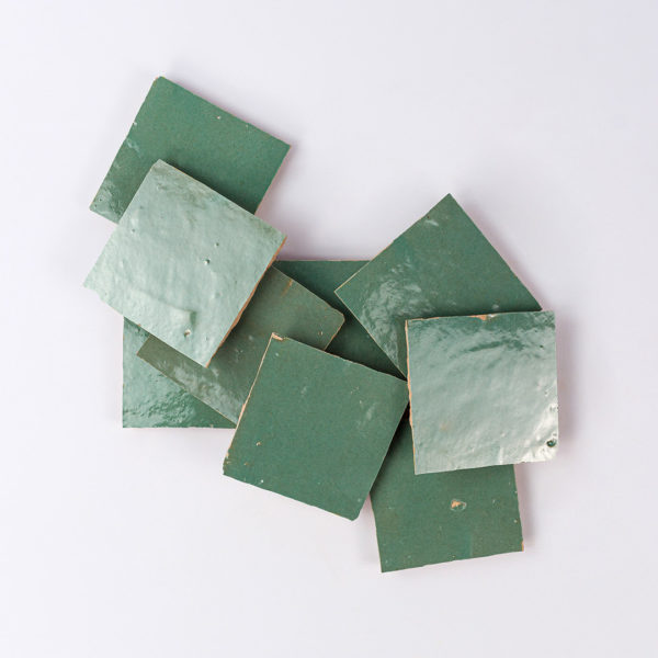 Moroccan Emerald Green Zellige Tile