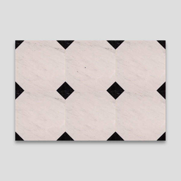 Anthropology Black Signature Marble Collection Tile