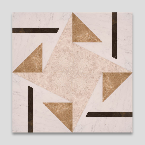 Tulum Earth Signature Marble Collection Tile