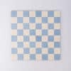Blue Checkers Slim Line Encaustic Cement Tile