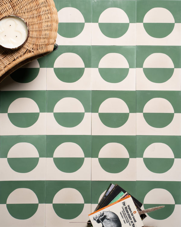 Odi Bosco Slim Line Encaustic Cement Tile