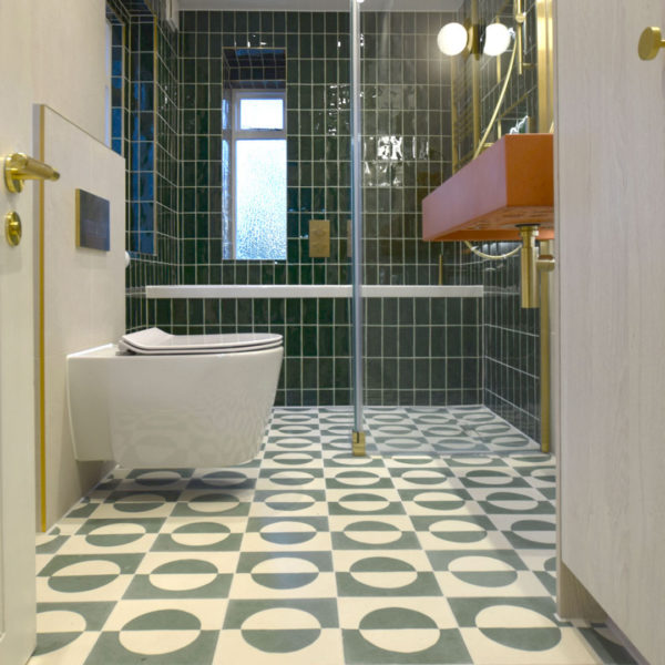 Odi Bosco Slim Line Encaustic Cement Tile