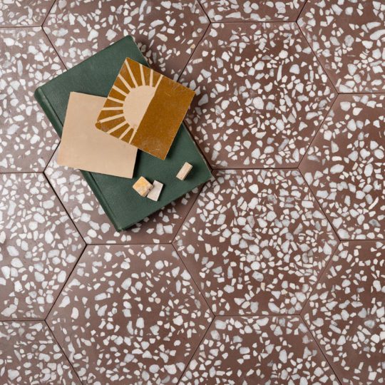 Vesuvio Artisan Terrazzo Tile