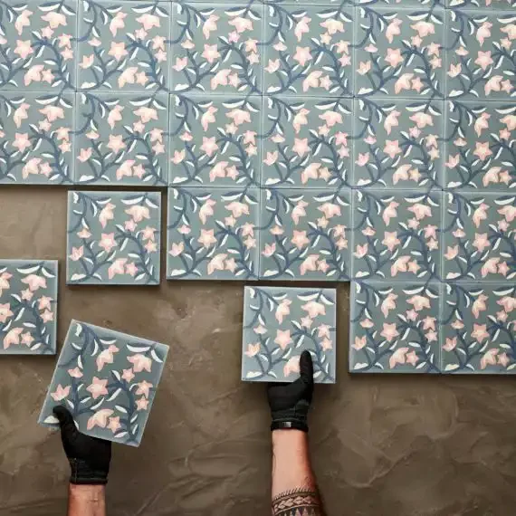 How to install encaustic cement tiles and terrazzo tiles